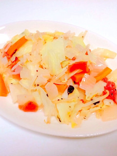 やみつき☆さっぱり梅入り温野菜-レシピのメイン写真