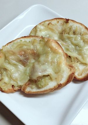 ゴーヤサラダの絶品美味しいチーズトースト-レシピのメイン写真
