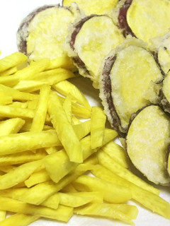 秋の味覚★さつまいもスティック&天ぷら-レシピのメイン写真