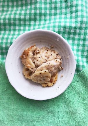 鶏胸肉とレンコンの塩胡椒炒め-レシピのメイン写真