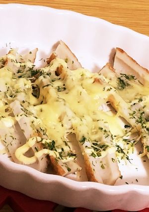 あと一品！ちくわで★青のりマヨチーズ焼き-レシピのメイン写真