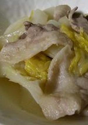 とろとろ野菜と豚バラの煮込み-レシピのメイン写真