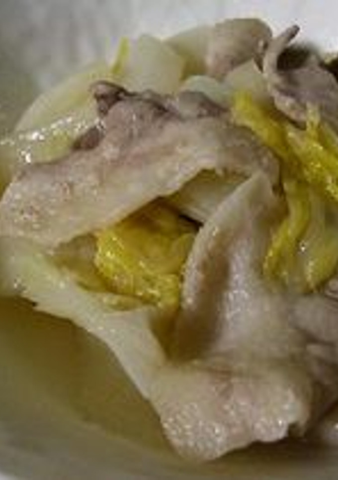 とろとろ野菜と豚バラの煮込み-レシピのメイン写真