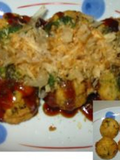 ふわ×②豆腐のヘルシーたこ焼き♪明石焼♪-レシピのメイン写真