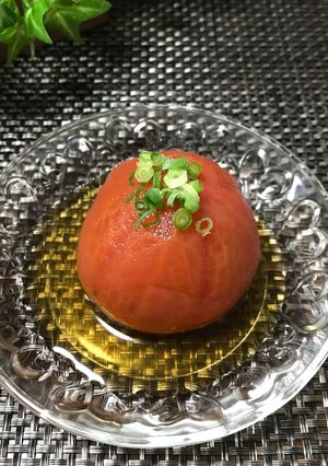 ☆麺つゆで簡単☆トマトのお浸し☆-レシピのメイン写真
