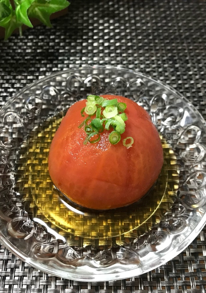 ☆麺つゆで簡単☆トマトのお浸し☆-レシピのメイン写真