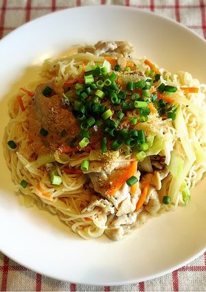生臭くないそうめんチャンプルーその2-レシピのメイン写真