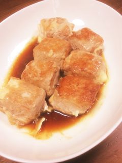 厚揚げ豆腐の肉巻き-レシピのメイン写真