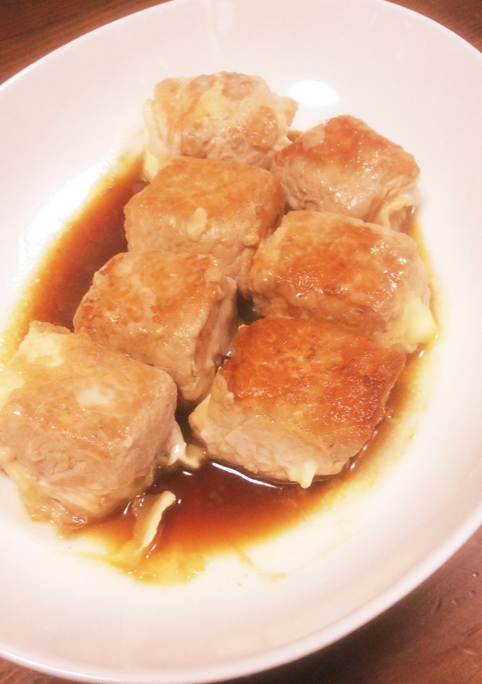 厚揚げ豆腐の肉巻き-レシピのメイン写真