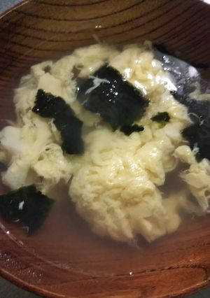白だしで簡単！３ステップかき玉汁-レシピのメイン写真
