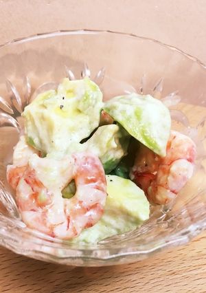 エビとアボカドのヨーグルトソース-レシピのメイン写真