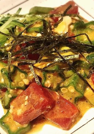 アボカドまぐろユッケ風-レシピのメイン写真