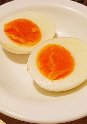 失敗しない！簡単半熟ゆで卵　味玉にも-レシピのメイン写真
