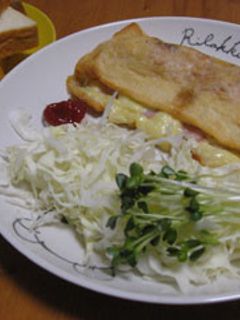 北の大豆 きぬ練りおあげでホットサンド-レシピのメイン写真