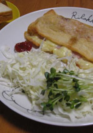 北の大豆　きぬ練りおあげでホットサンド-レシピのメイン写真