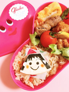 キャラ弁♡6Pチーズdeちびまる子ちゃん-レシピのメイン写真