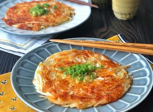 水、卵、小麦粉不要＊もやしチーズお焼き＊-レシピのメイン写真
