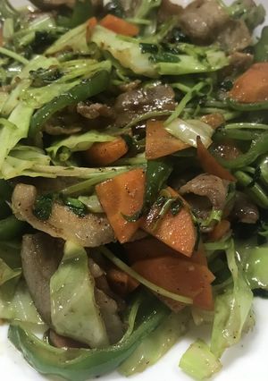 豚バラとキャベツの台湾風野菜炒め-レシピのメイン写真