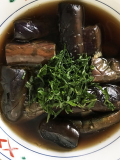 オイルフリーダイエット 茄子の煮浸し-レシピのメイン写真