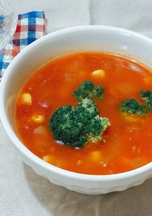 ミネストローネ-レシピのメイン写真