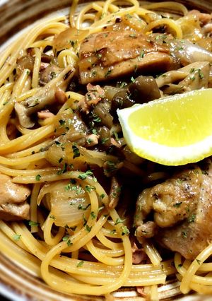 かんたん鶏塩パスタ-レシピのメイン写真