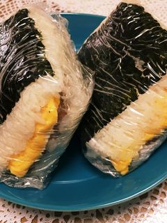 沖縄スパムおにぎらず♡ポーク卵おにぎり-レシピのメイン写真