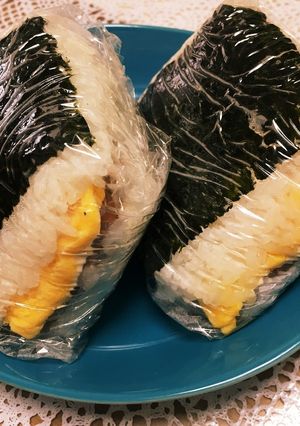 沖縄スパムおにぎらず♡ポーク卵おにぎり-レシピのメイン写真