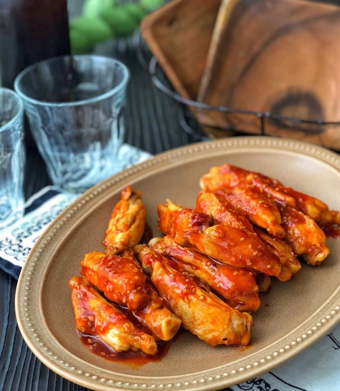 味付け簡単！＊やみつき辛チキン＊ by 松山絵美 【クックパッド】 簡単
