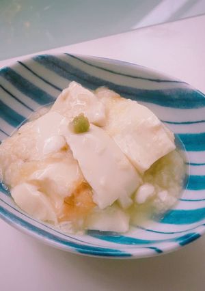 こなな風 豆腐ととろろの柚子胡椒風味-レシピのメイン写真