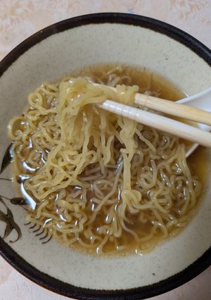 簡単★昼食!鶏ガラ大蒜醤油ラーメン-レシピのメイン写真