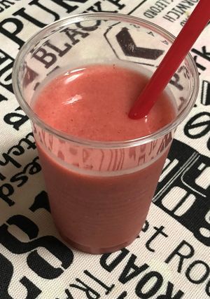 苺とバナナのスムージー-レシピのメイン写真