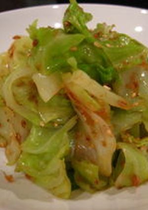 きゃべつの和え物-レシピのメイン写真