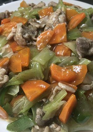 昆布茶で和風あんかけやきそば-レシピのメイン写真