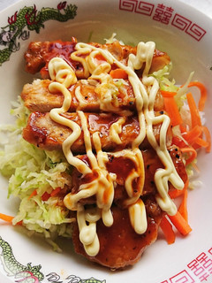 トンテキのマヨ丼-レシピのメイン写真