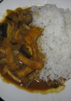 ヘルシーおきつねさんカレー-レシピのメイン写真