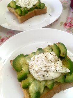 アボガドdeトースト♡カフェ風-レシピのメイン写真
