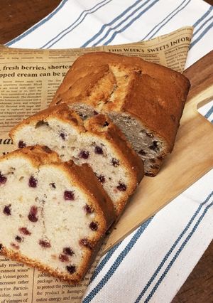 ブルーベリーといちごのパウンドケーキ-レシピのメイン写真