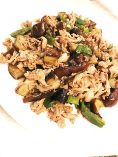 豚肉とナスのオイスターソース炒め-レシピのメイン写真