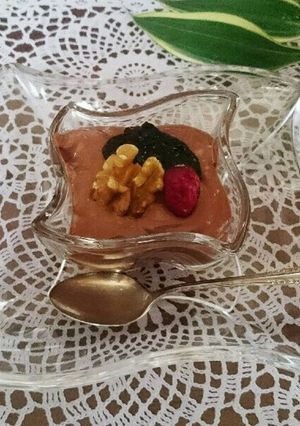 濃厚スイーツ♡アーモンドココアヨーグルト-レシピのメイン写真