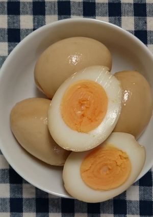 簡単♥️味付け玉子-レシピのメイン写真