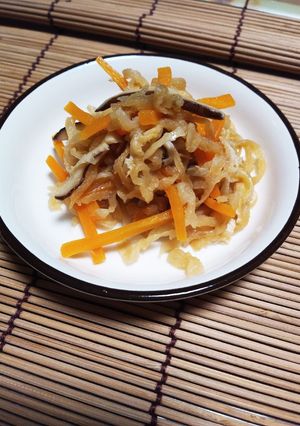ごま油香る☆切り干し大根炒め-レシピのメイン写真