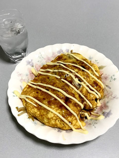 余った具材で簡単!ガッツリとん平焼き!!-レシピのメイン写真