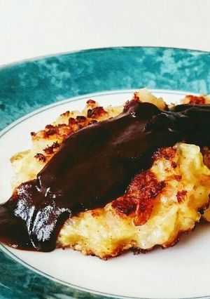 簡単❗海老のお好み焼き風ハンバーグ❔❔-レシピのメイン写真