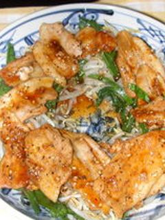 一皿で焼肉とホットサラダ-レシピのメイン写真