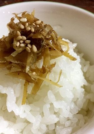 新生姜の佃煮-レシピのメイン写真