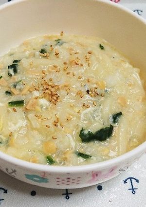 離乳食完了期*簡単玉子とじうどんおじや-レシピのメイン写真