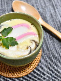 フライパンで簡単♫茶碗蒸し!-レシピのメイン写真