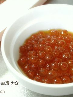 生筋子のほぐし方☆だし旨いくらの醤油漬け-レシピのメイン写真