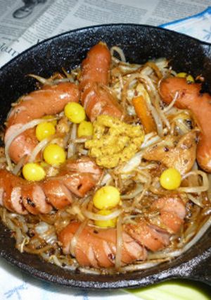 銀杏＋ウィンナーきのこ野菜MIXのタパス-レシピのメイン写真