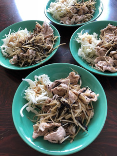 簡単、ひじきとごぼうの豚しゃぶ。-レシピのメイン写真